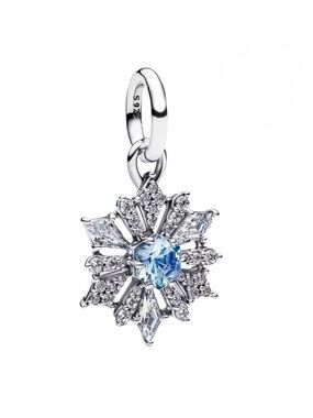 New Frozen Queen Elsa Snowflake Charm